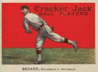 1914 Cracker Jack #96 Beals Becker Baseball Card