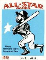 1974 Laughlin All-Star Games #72 Henry Hammers Baseball Card