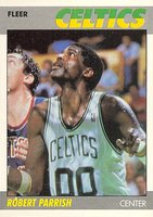 1987 Fleer #81 Robert Parish Basketball Card