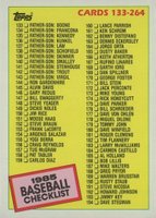 1985 Topps #261 Checklist 133-264 Baseball Card