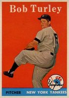 1958 Topps #255 Bob Turley Baseball Card