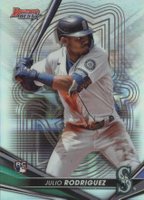 2022 Bowman's Best #23 Julio Rodriguez Refractor Baseball Card