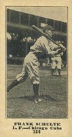 1916 Sporting News #156 Frank Schulte Blank Back Baseball Card
