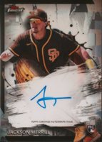 2024 Topps Finest Finest Autographs #FAJM Jackson Merrill Baseball Card
