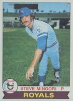 1979 Topps #72 Steve Mingori Baseball Card