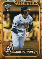 2024 Topps Gilded Collection #18 Tyler Soderstrom Baseball Card
