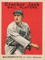 1915 Cracker Jack #131 George Baumgardner Baseball Card