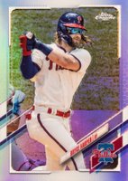 2021 Topps Chrome #134 Bryce Harper Refractor Baseball Card