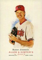 2007 Topps Allen & Ginter #209 Randy Johnson Baseball Card