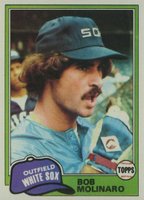1981 Topps #466 Bob Molinaro Baseball Card
