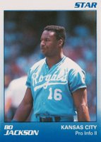 1989 Star Jackson #9 Bo Jackson Pro Info II Baseball Card