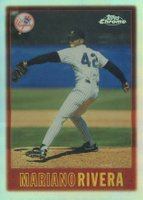 1997 Topps Chrome #89 Mariano Rivera Refractor Baseball Card