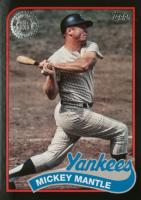 2024 Topps 1989 Topps Baseball #89B2-21 Mickey Mantle Series 2-Black Baseball Card