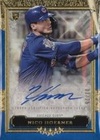 2020 Topps Five Star Autographs #FSANH Nico Hoerner Blue Baseball Card