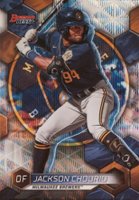 2023 Bowman's Best Top Prospects #TP10 Jackson Chourio Wave Refractor Baseball Card