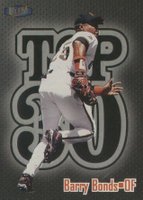 1998 Ultra Top 30 #1 Barry Bonds Baseball Card