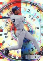 1998 Select Numbers #13 Derek Jeter Baseball Card