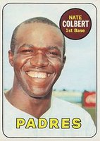 1969 Topps #408 Nate Colbert Baseball Card