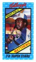 1980 Kellogg's #48 Gary Matthews Baseball Card