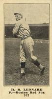 1916 Sporting News #102 H. B. Leonard Baseball Card