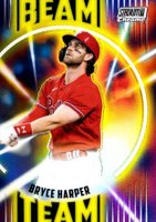 2022 Topps Stadium Club Beam Team #BT2 Bryce Harper Baseball Card