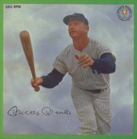 1964 Auravision Records # Mickey Mantle Baseball Card