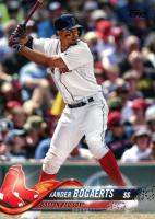 2018 Topps #502 Xander Bogaerts White Shirt Baseball Card