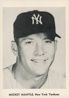 1961 Jay Publishing # Mickey Mantle Portrait-Pose to Neck Baseball Card