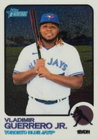 2022 Topps Heritage #269 Vladimir Guerrero Jr. Chrome Baseball Card