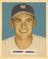 1949 Bowman #197 Johnny Lindell Baseball Card
