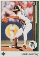 1989 Upper Deck #664 Dennis Eckersley Baseball Card