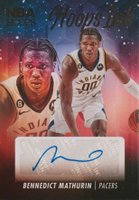 2023 Panini NBA Hoops Ink #HIBEN Bennedict Mathurin Basketball Card
