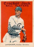 1915 Cracker Jack #105 Jimmy Lavender Baseball Card