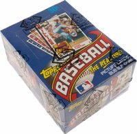 1984 Topps #WPB Wax Pack Box 36 Packs Baseball Card