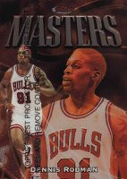 1997 Finest #220 Dennis Rodman w/Coating Basketball Card