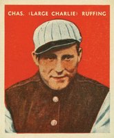 1932 U.S. Caramel #20 Charles (Large Charlie) Ruffing Baseball Card