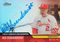 2002 Finest Moments Autographs #FMARS Red Schoendienst Baseball Card