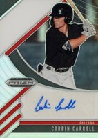 2020 Panini Prizm Draft Picks Autographs #ACC Corbin Carroll Baseball Card
