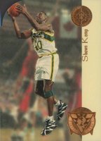 1994 SP Championship Playoff Heroes #P3 Shawn Kemp Die-Cut Basketball Card