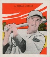 1933 Tattoo Orbit # Smead Jolley Baseball Card