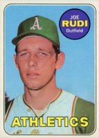 1969 Topps #587 Joe Rudi Baseball Card