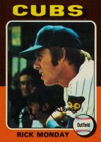 1975 Topps #129 Rick Monday Baseball Card