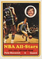 1973 Topps #130 Pete Maravich Basketball Card