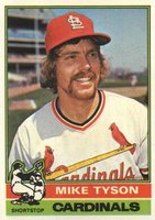 1976 Topps #86 Mike Tyson Baseball Card