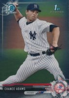 2017 Bowman Prospects #BCP31 Chance Adams Chrome Baseball Card