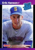 1989 Donruss #32 Erik Hanson Baseball Card