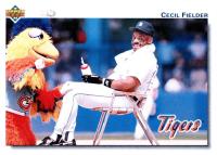1992 Upper Deck #255 Cecil Fielder Baseball Card