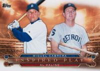 2015 Topps Inspired Play #I-4 Al Kaline/Miguel Cabrera Baseball Card