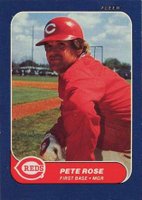 1986 Fleer Mini #40 Pete Rose Baseball Card