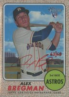 2017 Topps Heritage Real One Autographs #ABR Alex Bregman Red Ink Baseball Card